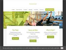 Tablet Screenshot of playpilates.ch